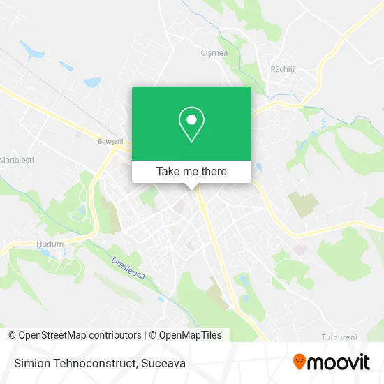 Simion Tehnoconstruct map