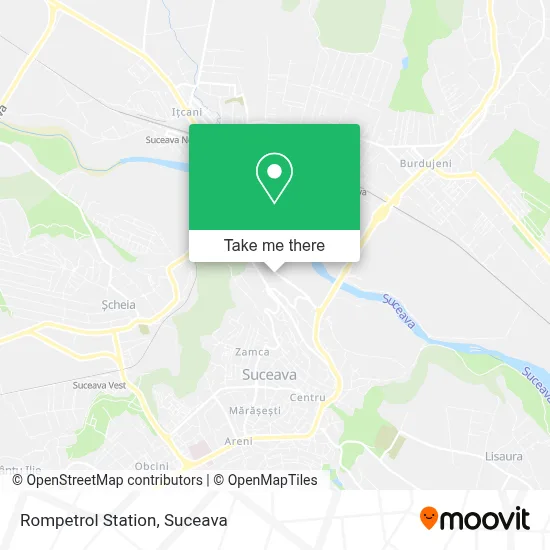 Rompetrol Station map