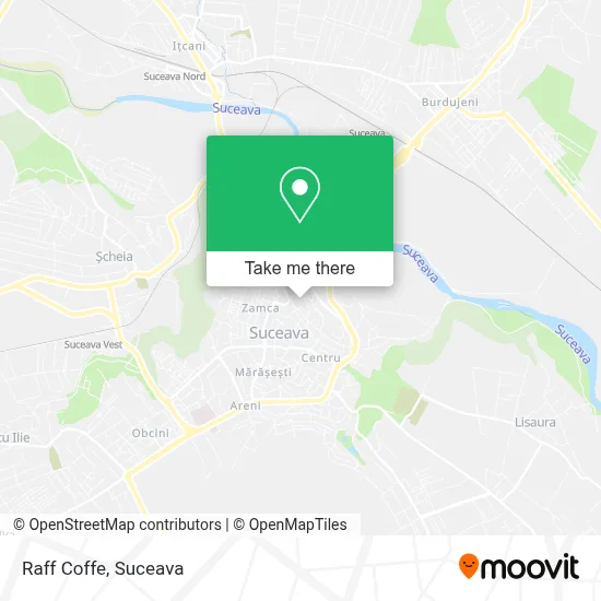 Raff Coffe map