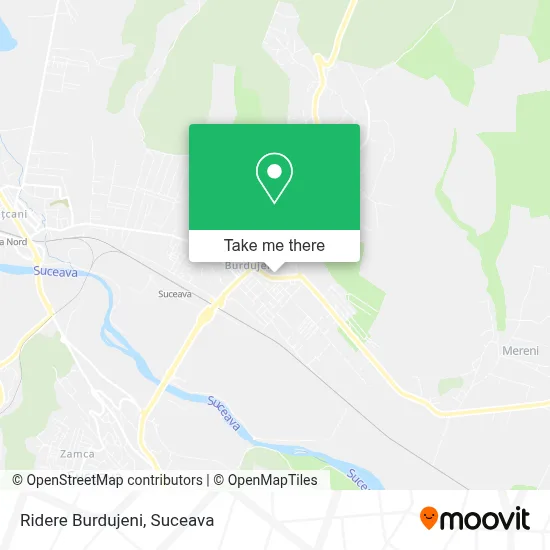 Ridere Burdujeni map