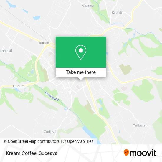 Kream Coffee map