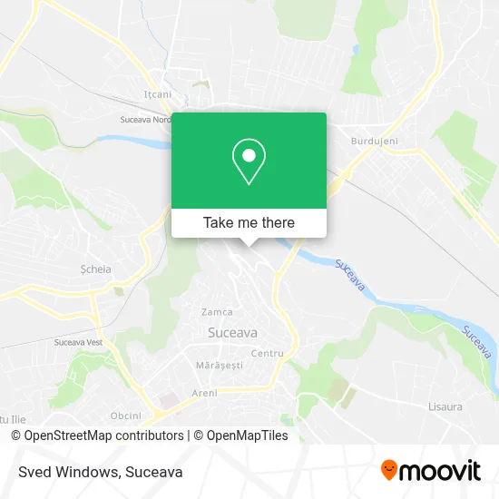 Sved Windows map