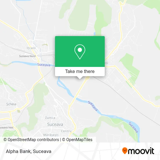 Alpha Bank map