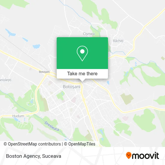 Boston Agency map