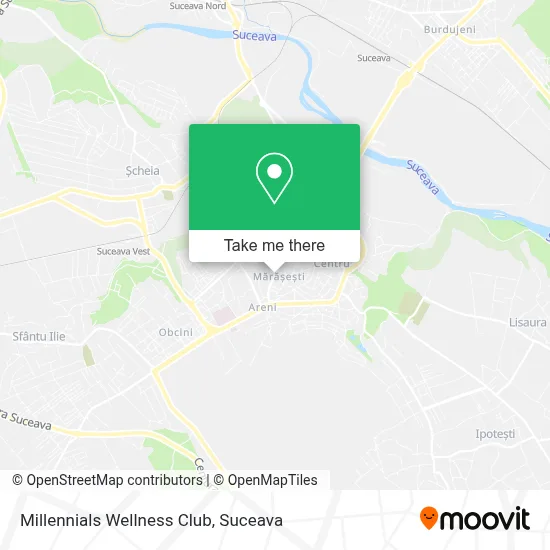 Millennials Wellness Club map