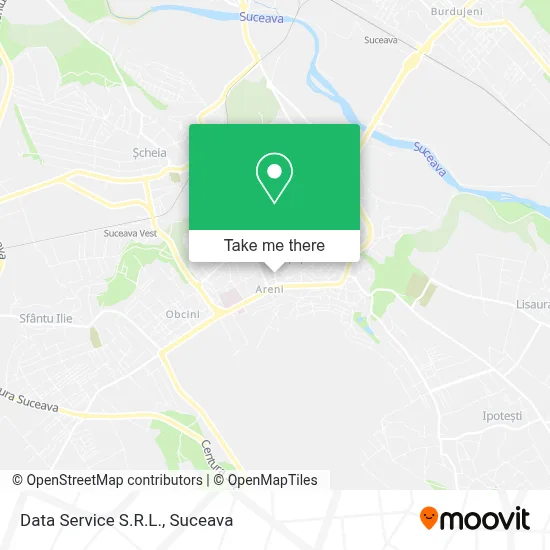 Data Service S.R.L. map
