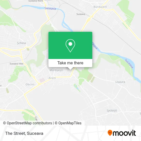 La Strada map