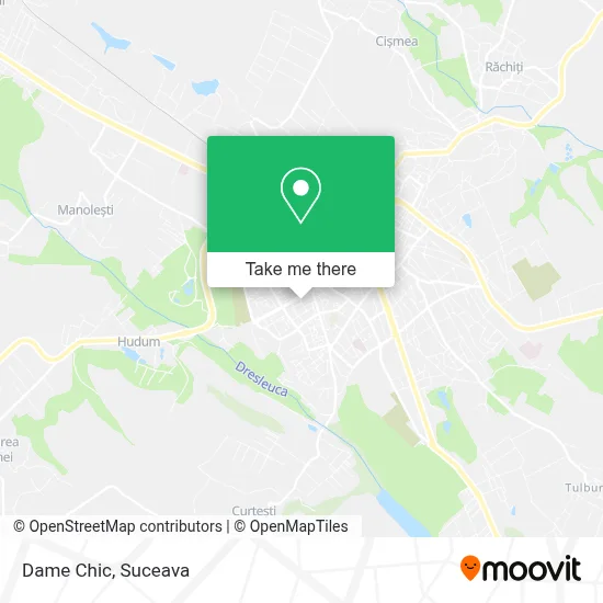 Dame Chic map