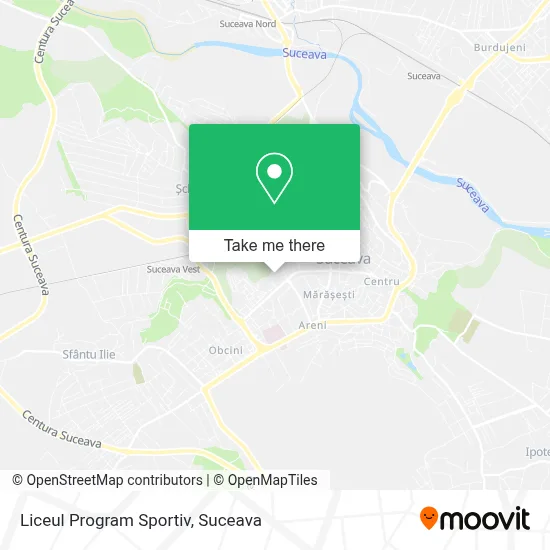 Liceul Program Sportiv map
