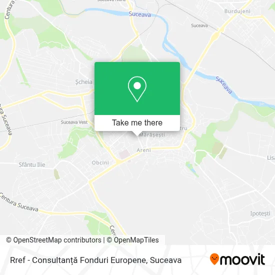 Rref - Consultanță Fonduri Europene map