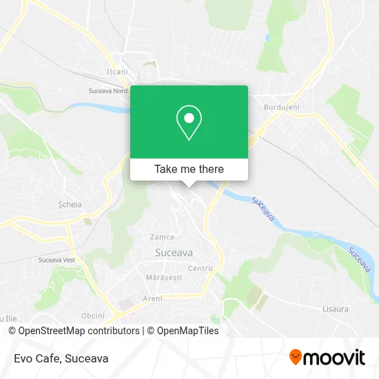 Evo Caffe map