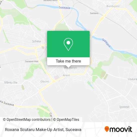 Roxana Scutaru Make-Up Artist map