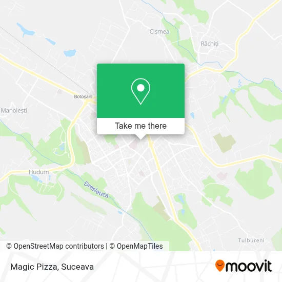 Magic Pizza map