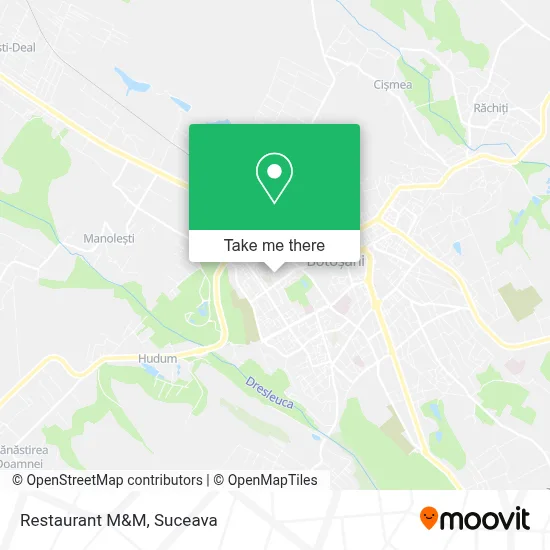 Restaurant M&M map