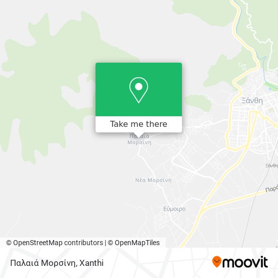 Παλαιά Μορσίνη map