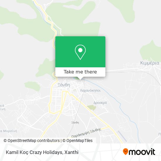 Kamil Koç Crazy Holidays map
