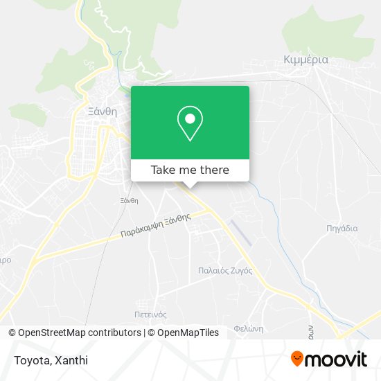 Toyota map