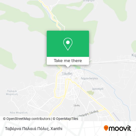 Ταβέρνα Παλαιά Πόλις map