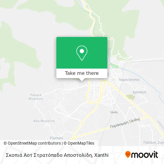 Σκοπιά Αοτ Στρατόπεδο Αποστολίδη map
