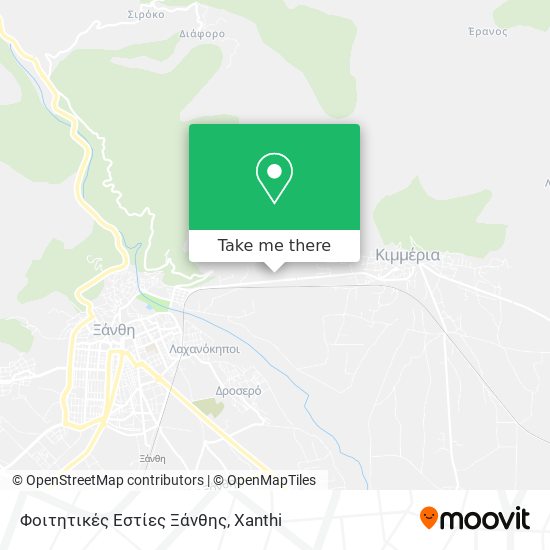 Φοιτητικές Εστίες Ξάνθης map