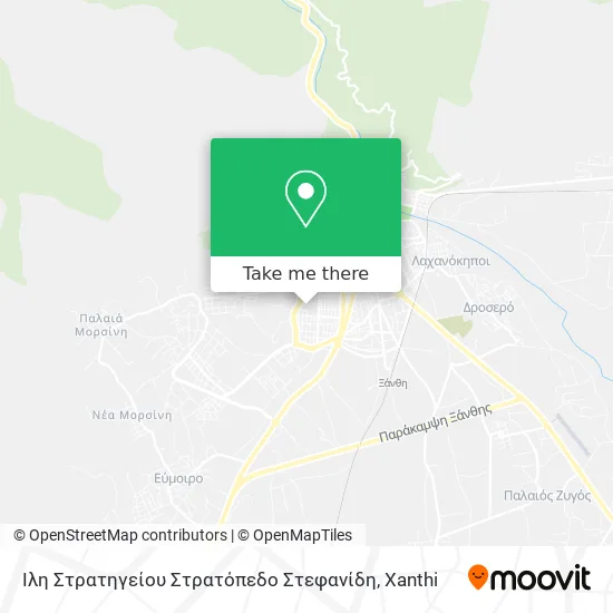 Ιλη Στρατηγείου Στρατόπεδο Στεφανίδη map