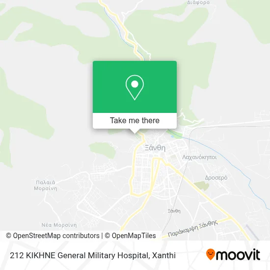212 KIKHNE General Military Hospital map