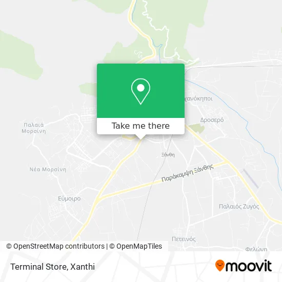 Terminal Store map