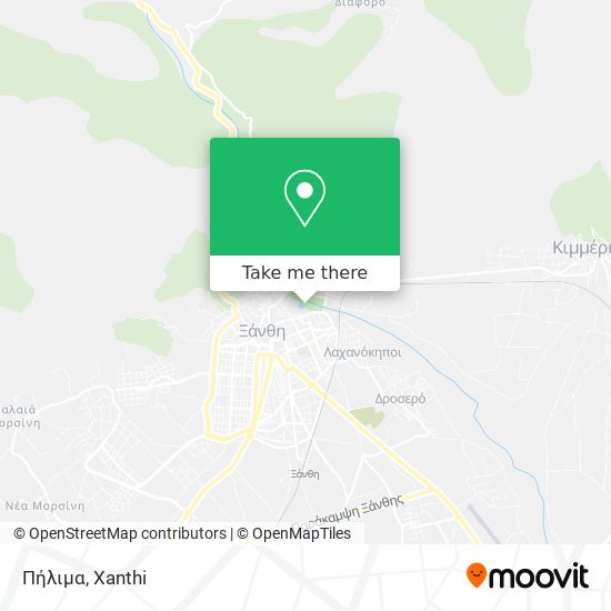 Πήλιμα map