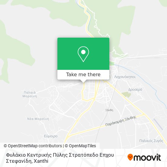 Φυλάκιο Κεντρικής Πύλης Στρατόπεδο Επχου Στεφανίδη map