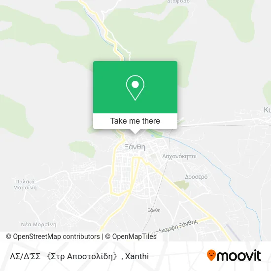 ΛΣ/Δ'ΣΣ 《Στρ Αποστολίδη》 map