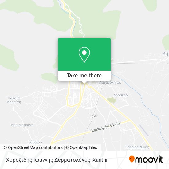 Χοροζίδης Ιωάννης Δερματολόγος map