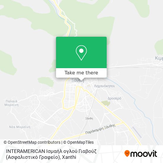 INTERAMERICAN Ισμαήλ ογλού Γιαβούζ (Ασφαλιστικό Γραφείο) map