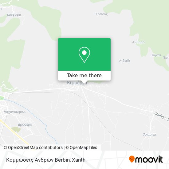 Κομμώσεις Ανδρών Berbin map