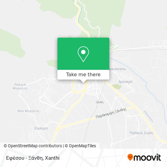 Εφέσου - Ξάνθη map