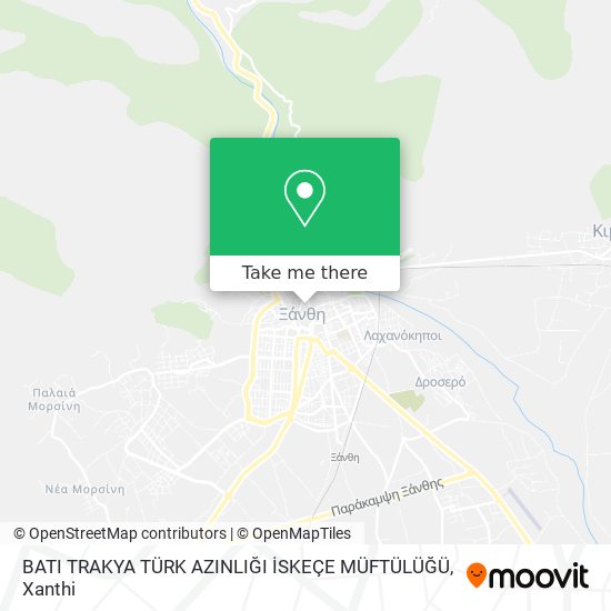 BATI TRAKYA TÜRK AZINLIĞI İSKEÇE MÜFTÜLÜĞÜ map