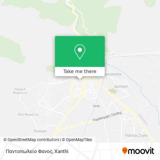 Παντοπωλείο Φανος map