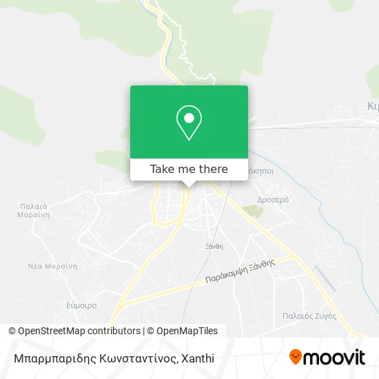 Μπαρμπαριδης Κωνσταντίνος map