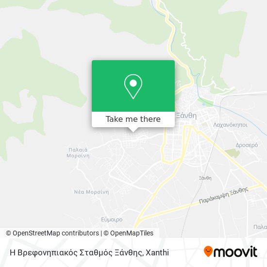 Ή Βρεφονηπιακός Σταθμός Ξάνθης map