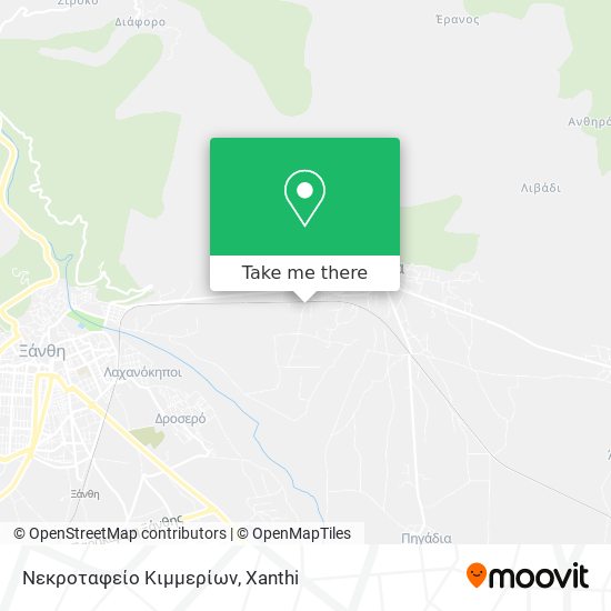 Νεκροταφείο Κιμμερίων map