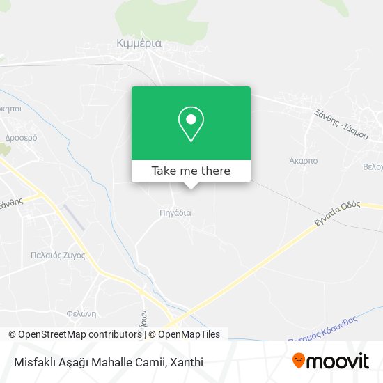 Misfaklı Aşağı Mahalle Camii map