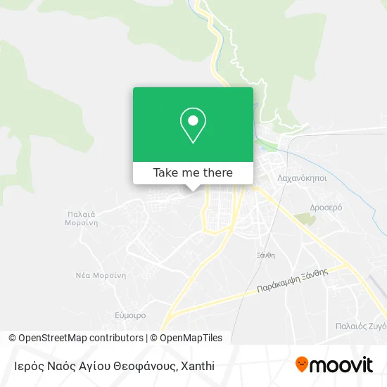 Ιερός Ναός Αγίου Θεοφάνους map