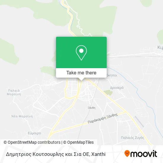 Δημητριος Κουτσουρλης και Σια ΟΕ map