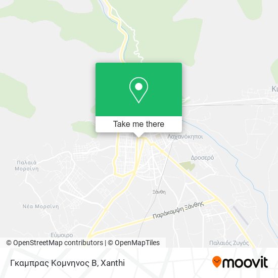 Γκαμπρας Κομνηνος Β map