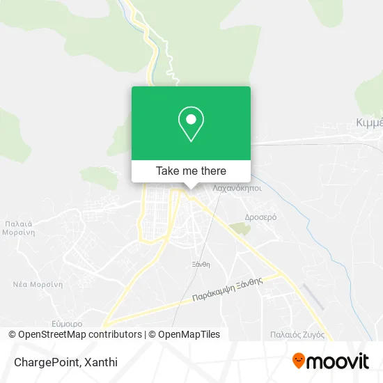 ChargePoint map