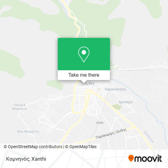 Κομνηνός map
