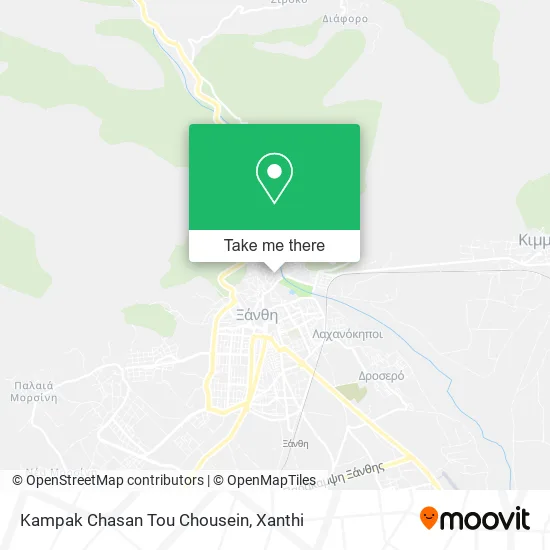 Kampak Chasan Tou Chousein map