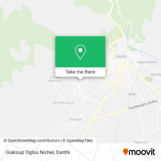 Giakoup Oglou Nicher map