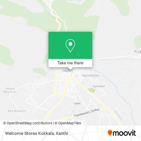 Welcome Stores Kokkala map