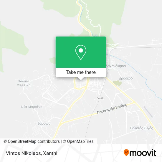 Vintos Nikolaos map