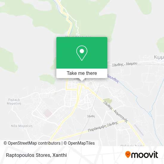 Raptopoulos Stores map